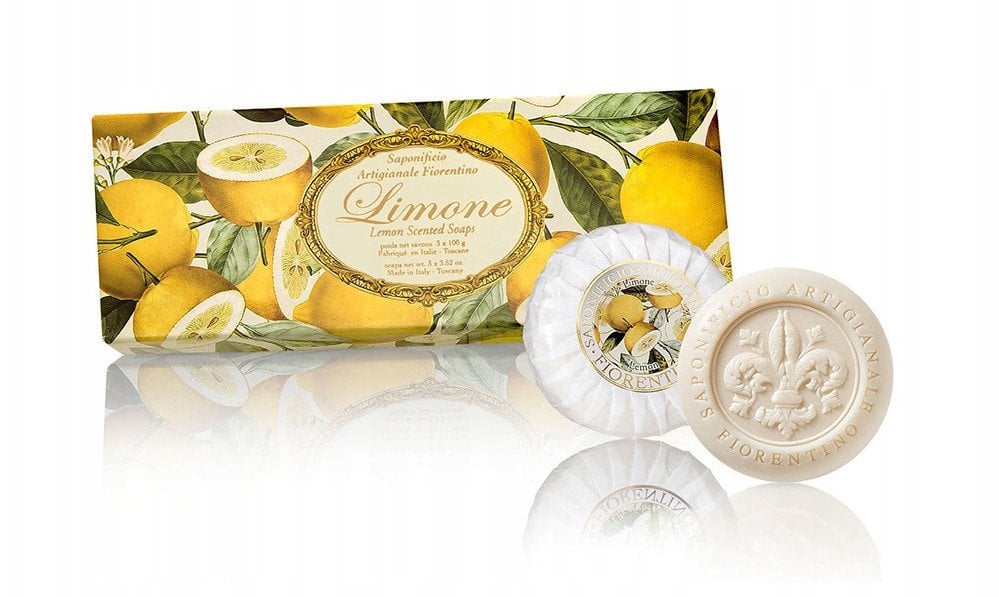 Citrinų kvapo muilas Saponificio Artigianale Fiorentino , 3x100 g