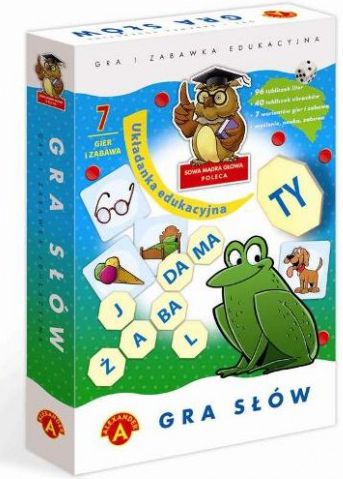 Alexander Układanka edukacyjna Gra słów (1324)