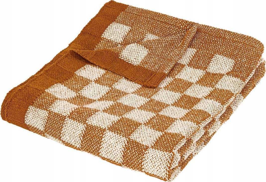 Atmosphera Koc bawełniany w kratę ITHA, 170 x 130 cm