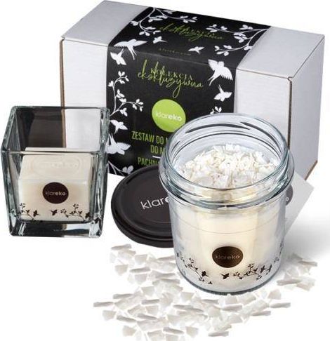 Klareko Klareko, Ekskluzywny Zestaw - Zestaw Do Mycia Pędzli + Świecidło 200g - w Prezentowym Opakowaniu, Bezzapachowe