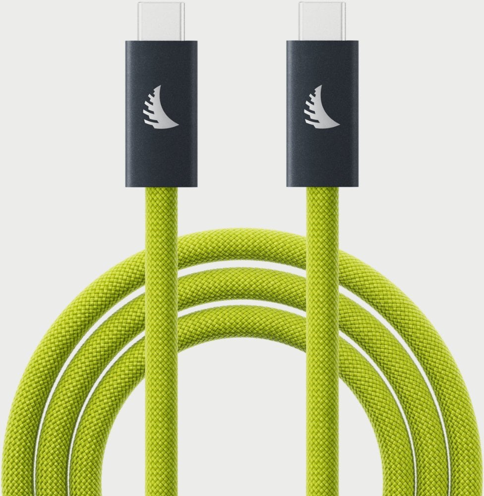Kabel USB USB-C - USB-C 4.5 m Limonkowy