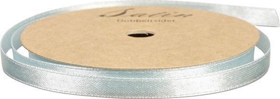 Vrige Satinbånd 10mm 10m lyseblå