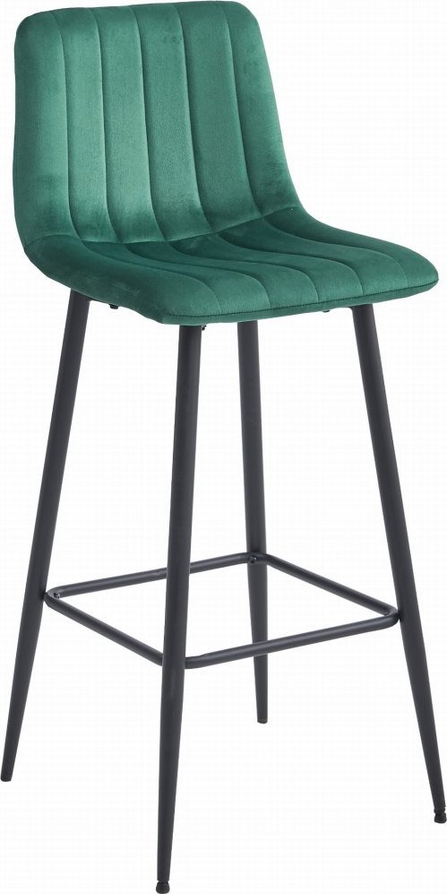 Leobert Hoker POZZA - ciemna zieleń aksamit / nogi czarne x 1