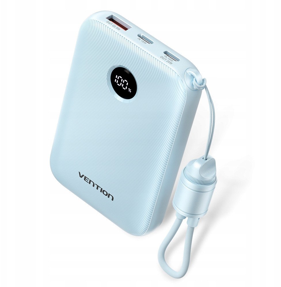 Powerbank Vention 10000mAh Niebieski