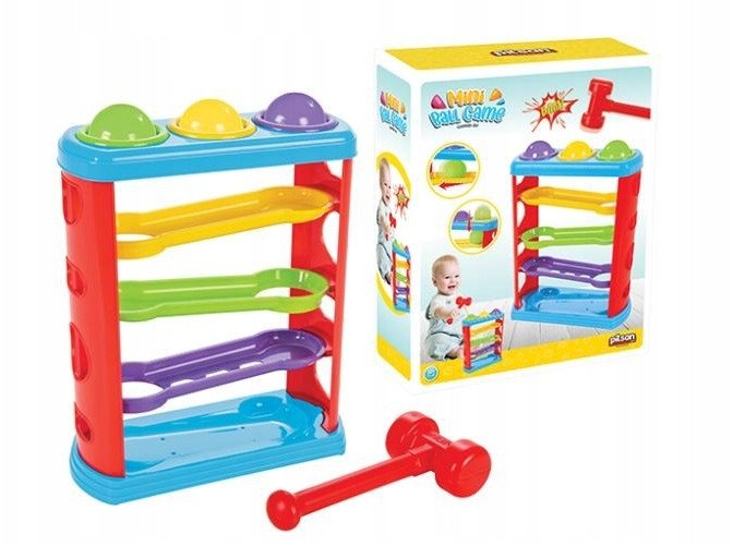 Zjeżdżalnia dla piłeczek młoteczek 033513