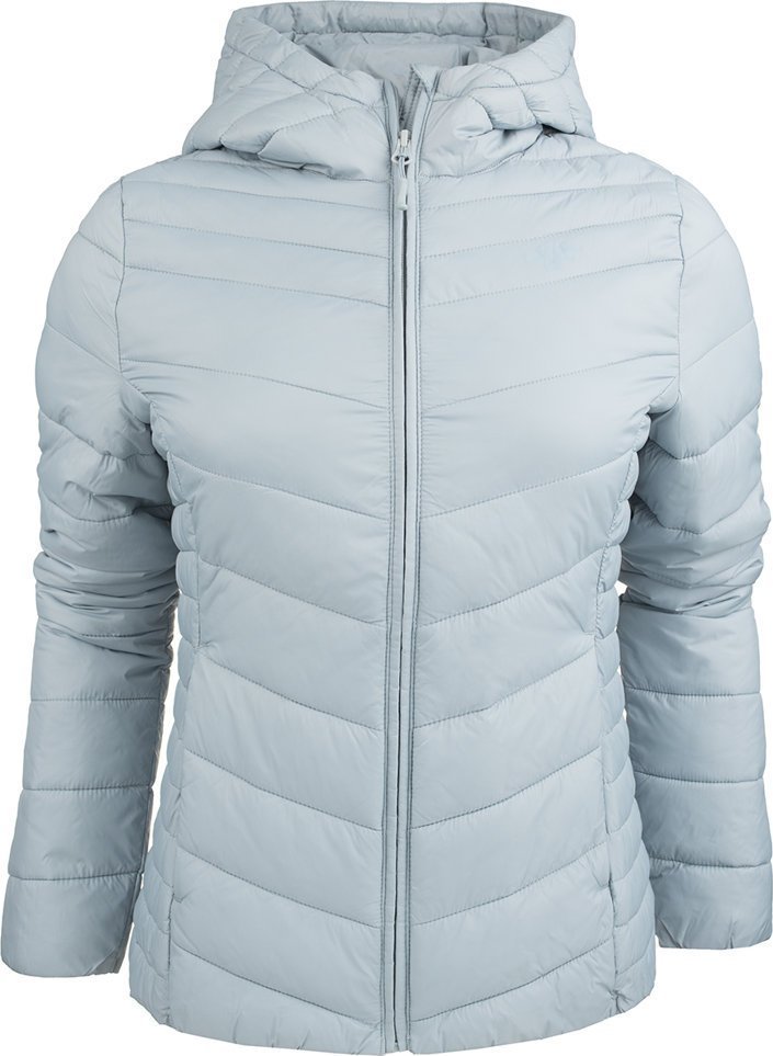 4f Kurtka damska puchowa 4F F095 jasny niebieski 4FSS23TDJAF095 34S L