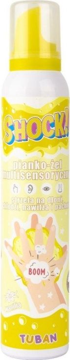 TUBAN Pianko-żel SHOCK! Multisensoryczny Wanilia