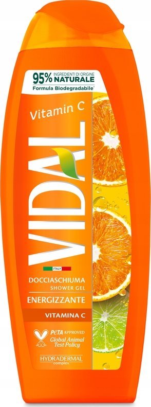 Vidal Żel pod prysznic Vitamin C 250 ml