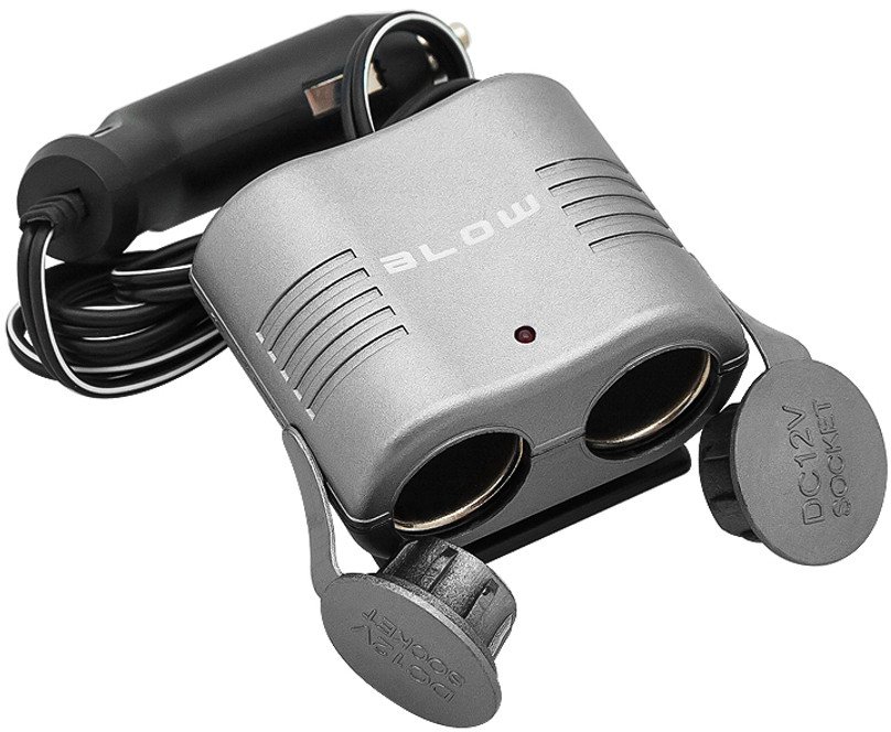 Rozgałęźnik zapalniczki 1x wtyk - 2x gniazda CS-24