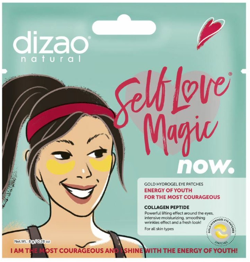 Dizao Self love Hydrożelowe płatki pod oczy Kolagen i peptydy 8g