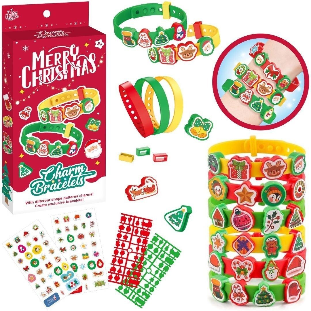 Bransoletka świąteczna zrób to sam