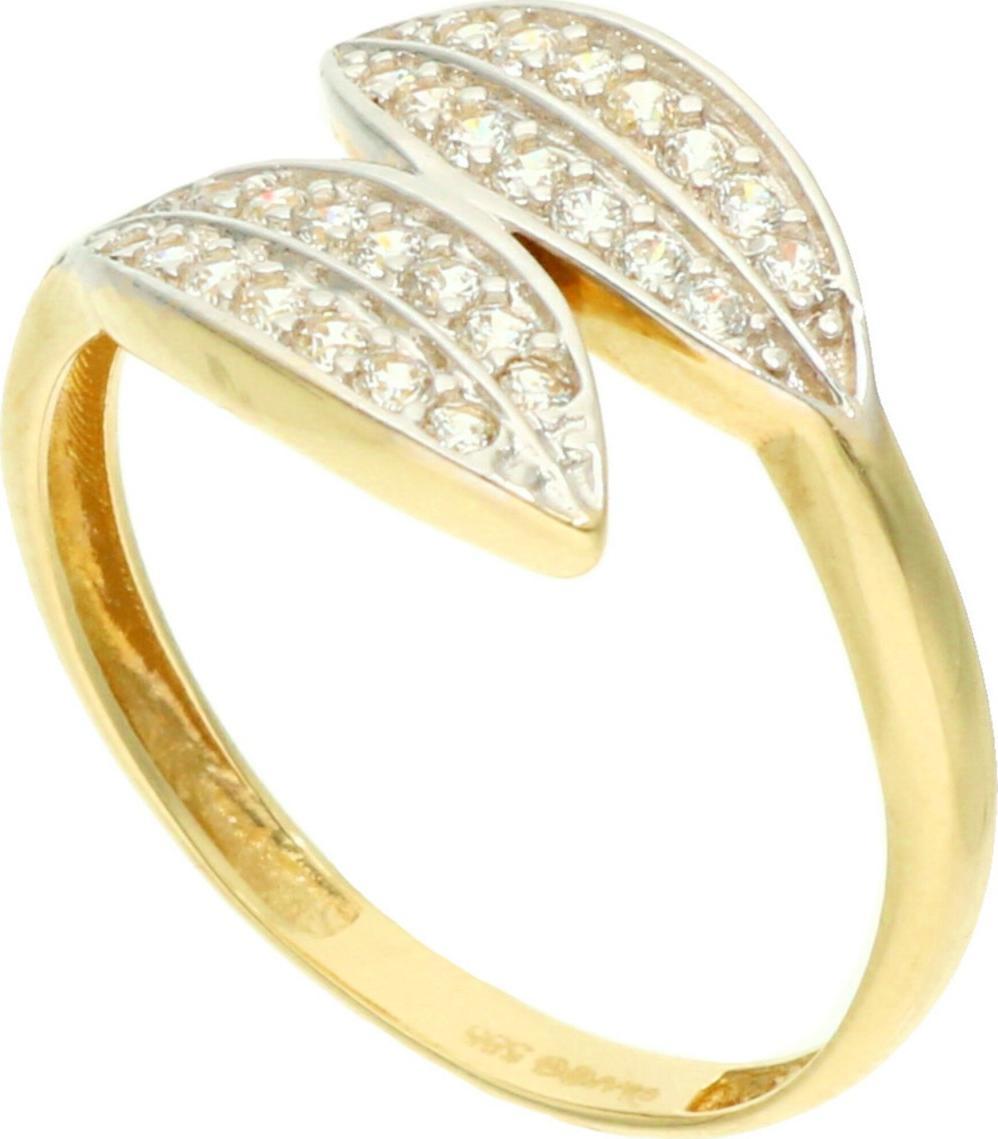 Rosanto Złoty pierścionek z cyrkoniami roz. 20 585 14k