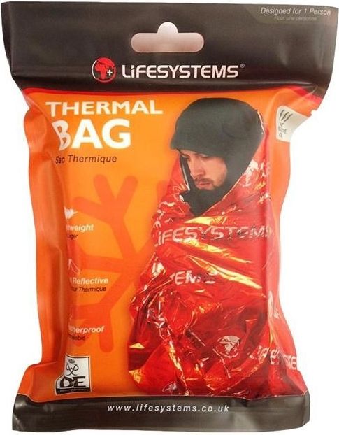 Lifesystems Folia ratunkowa NCR Thermal Bag pomarańczowa (LM42130)