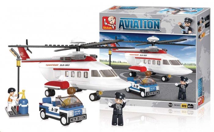 Sluban Gazelo Toys Klocki Aviation Helikopter M38 (B0363)