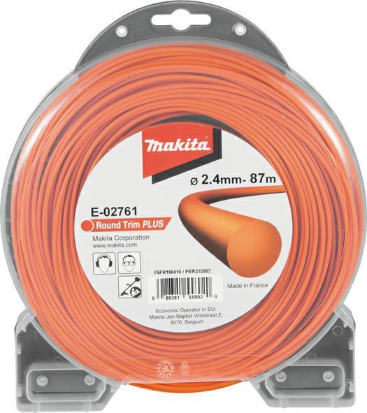 Makita MAKITA ŻYŁKA NYLONOWA OKRĄGŁA 2,4mm/87m ME-02761