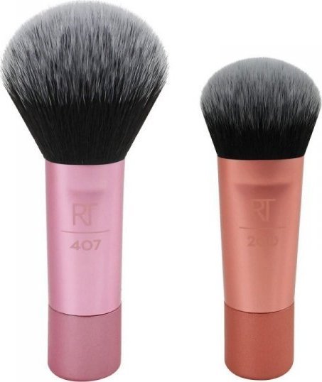 Real Techniques Zestaw Pędzli do Makijażu Real Techniques Mini Brush Duo (2 pcs)