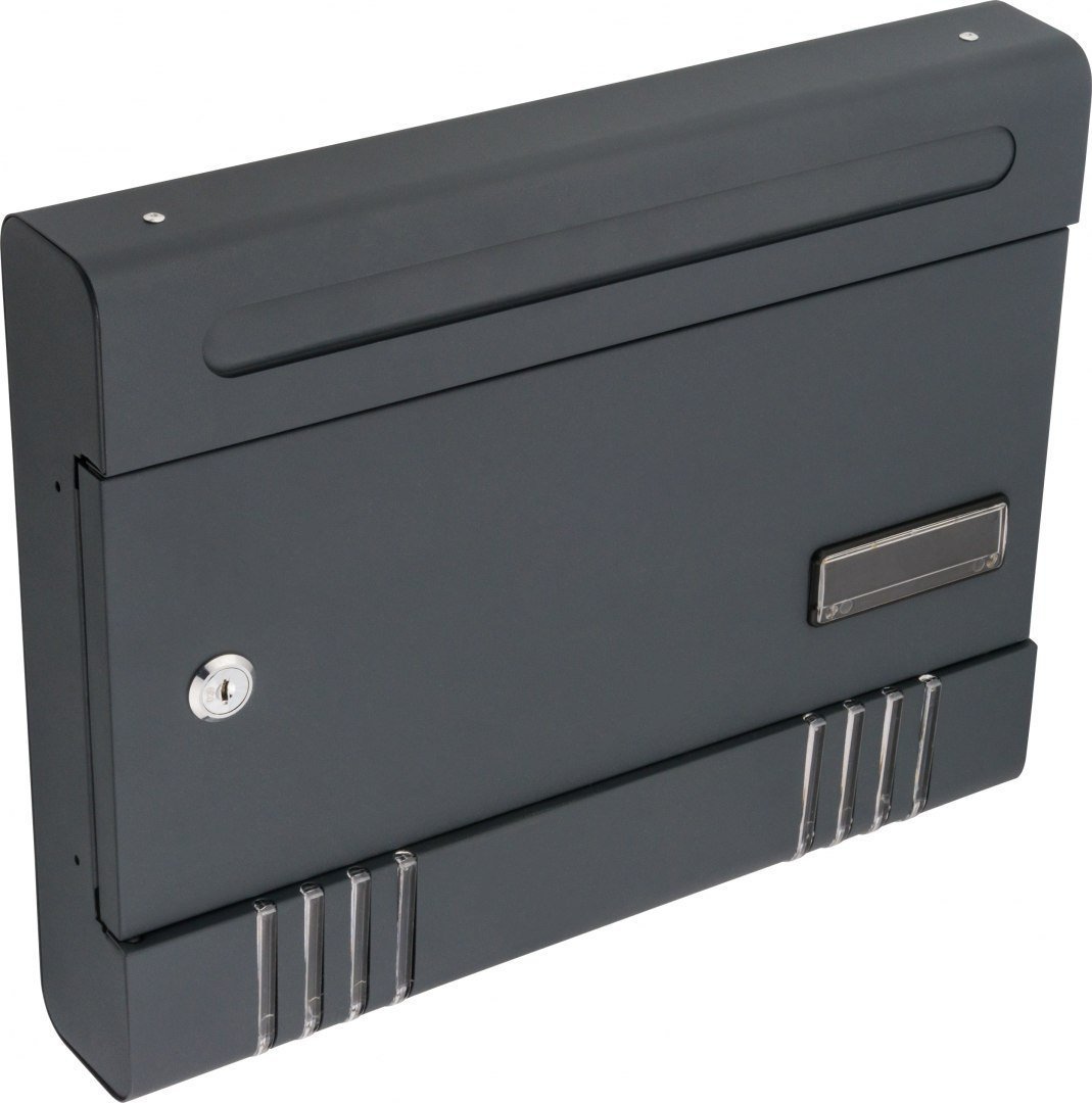 UN Skrzynka na listy KALIOPE Grafitowy