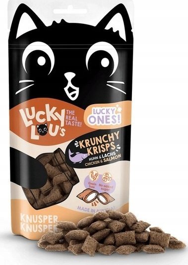 Lucky Lou Lucky Ones Krunchy Krisps Kurczak & Łosoś 60g