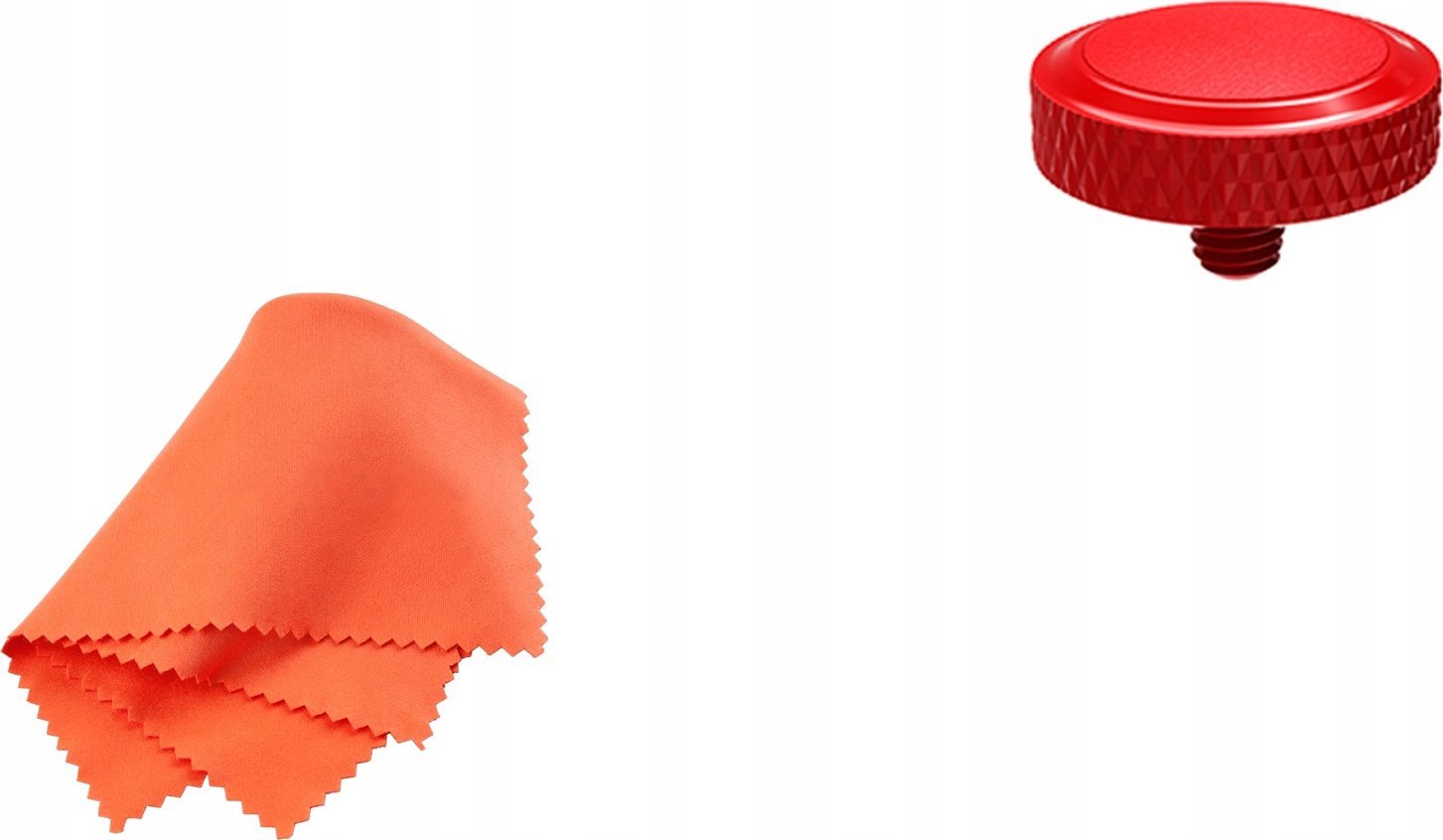 Pilot/wężyk spustowy JJC Przycisk spustu migawki SRB Deluxe Soft Czerwono - Czerwony