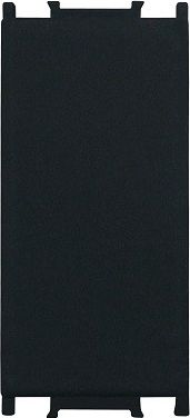 TEM Zaślepka 1M modul czarny TM21SB-B TEM TM21SB-U 3200 do PD12 9823