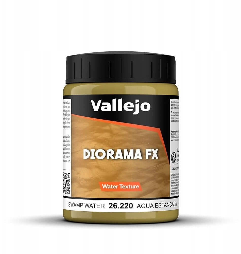 Vallejo: 26.200 - Diorama FX - Water Textures - Swamp Water (200 ml)