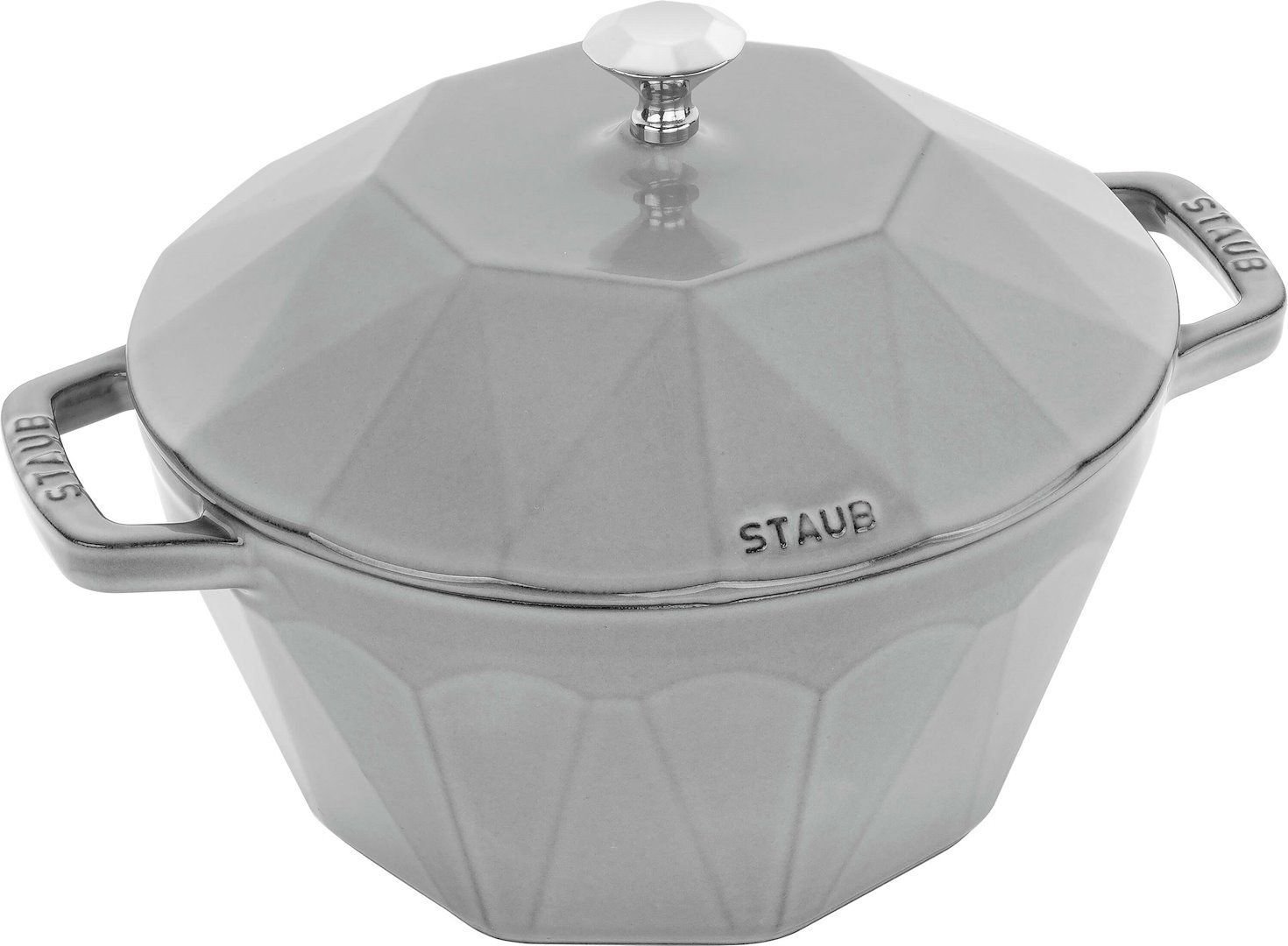 STAUB SPECIAL COCOTTE Garnek żeliwny diament 2.8 ltr, szary