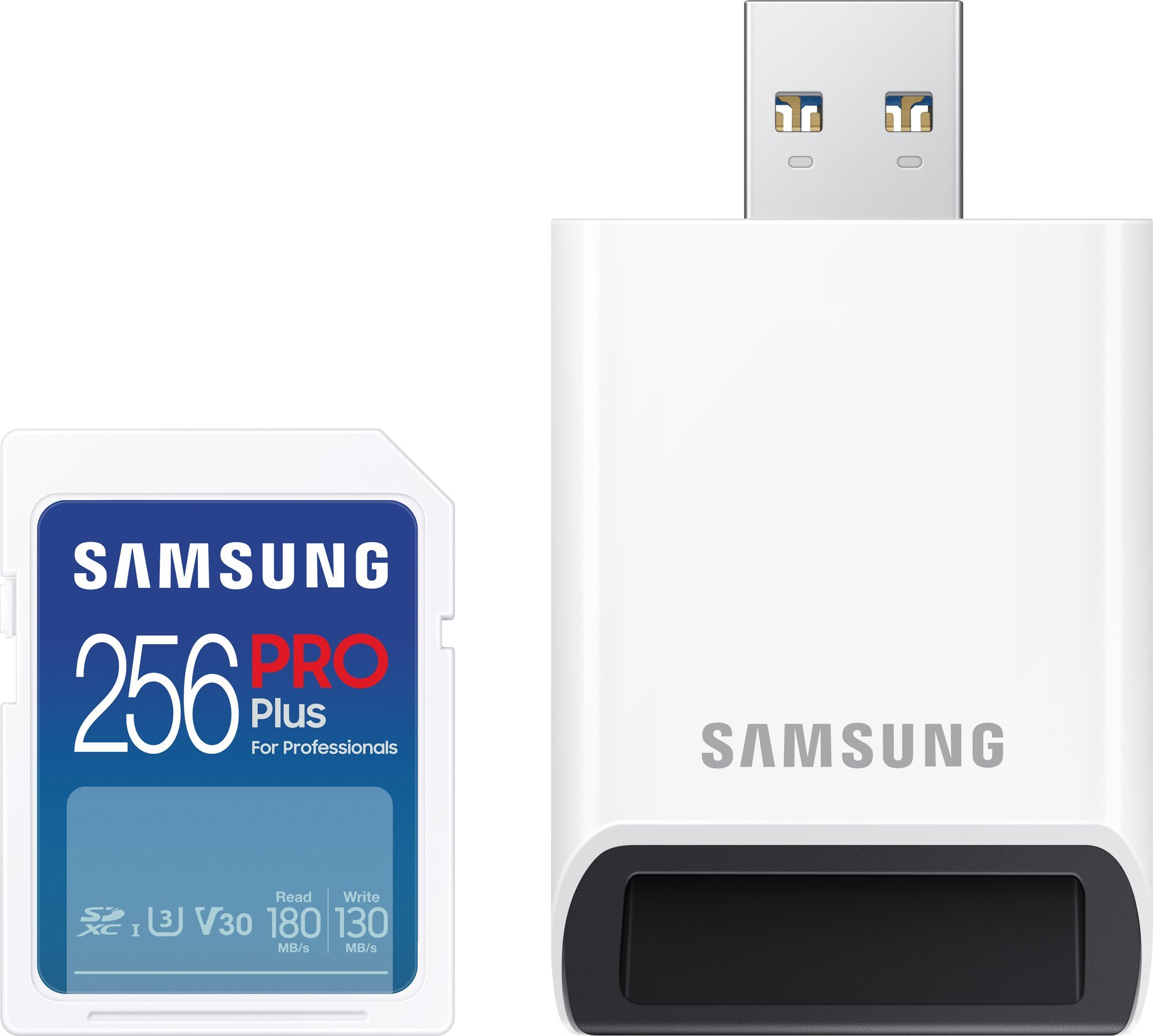 Karta Samsung PRO Plus SDXC 256 GB U3 V30 (MB-SD256SB/WW)