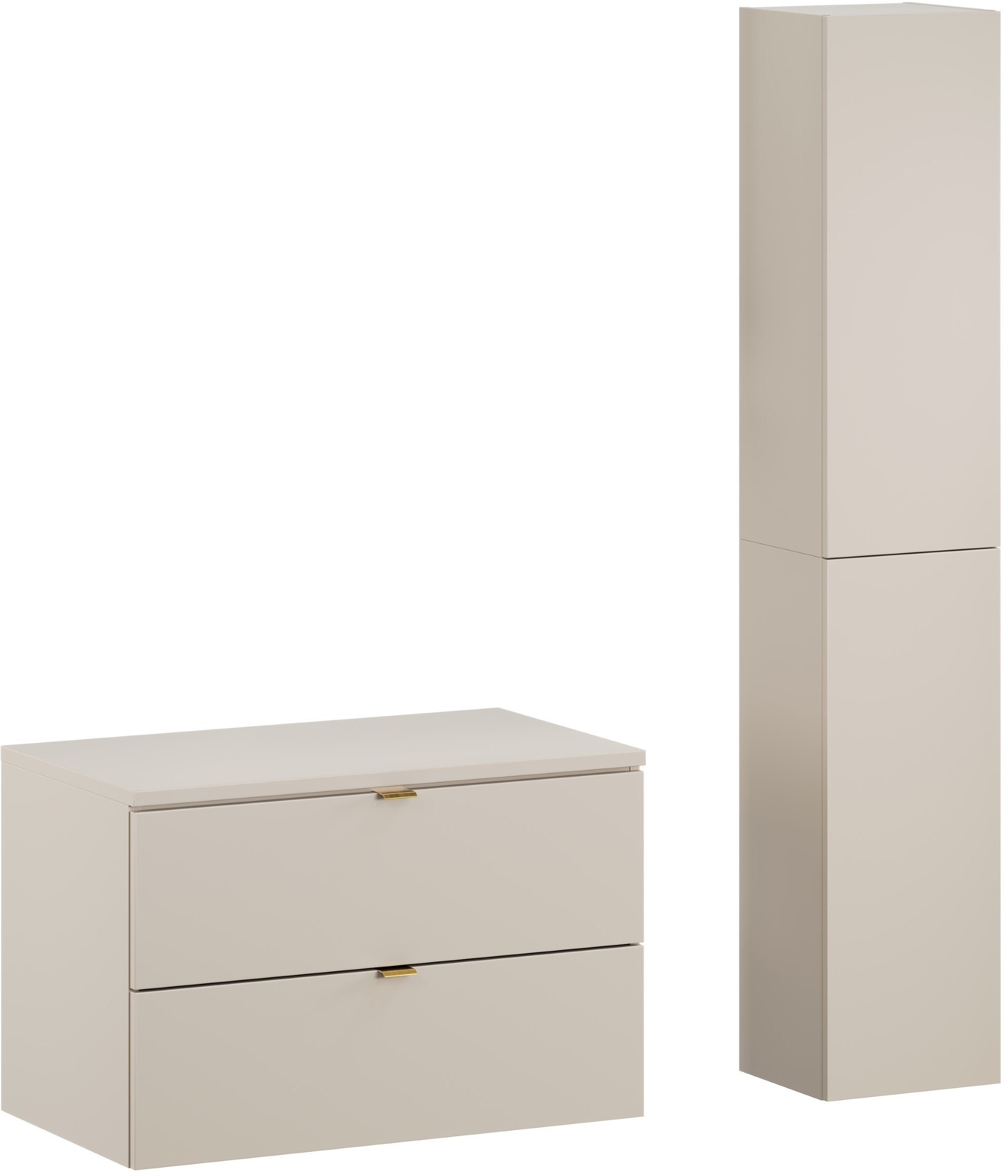 Zestaw meblowy 80cm z blatem i Szafką wysoką