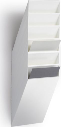 Durable POJEMNIK NA DOKUMENTY DURABLE FLEXIBOXX A4 6 SZT. PIONOWY BIAŁY