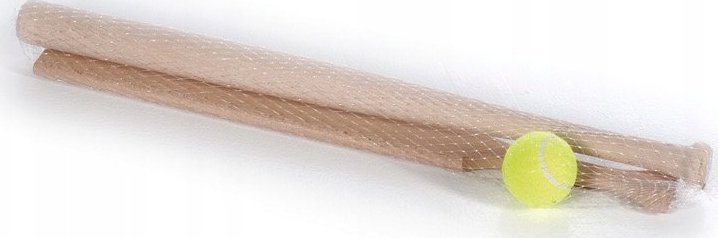 Lucio Londero Zestaw 3w1 kij do baseballa i krykieta z piłką