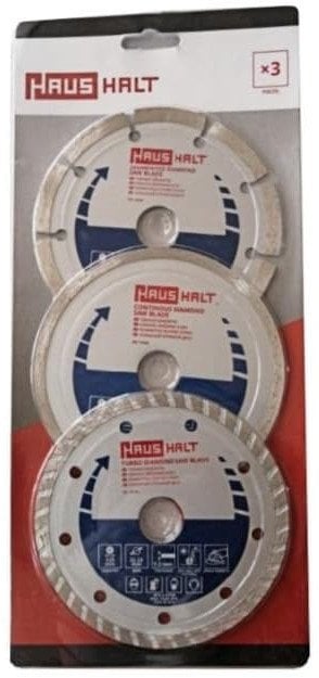 DIAMOND SAW BLADE SET 3PCS 115DWTB
