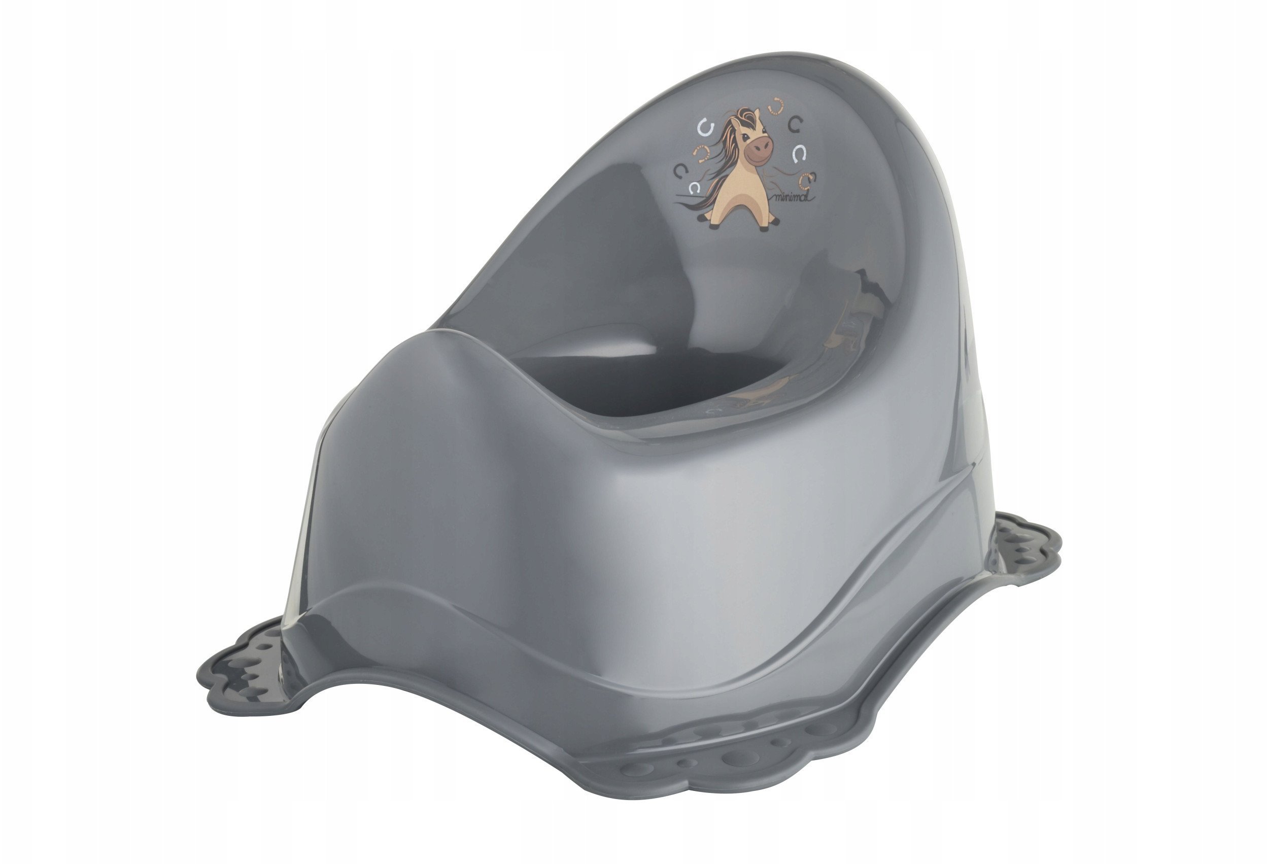 Maltex Nocnik antypoślizgowy 2K Minimal Konik stalowy szary