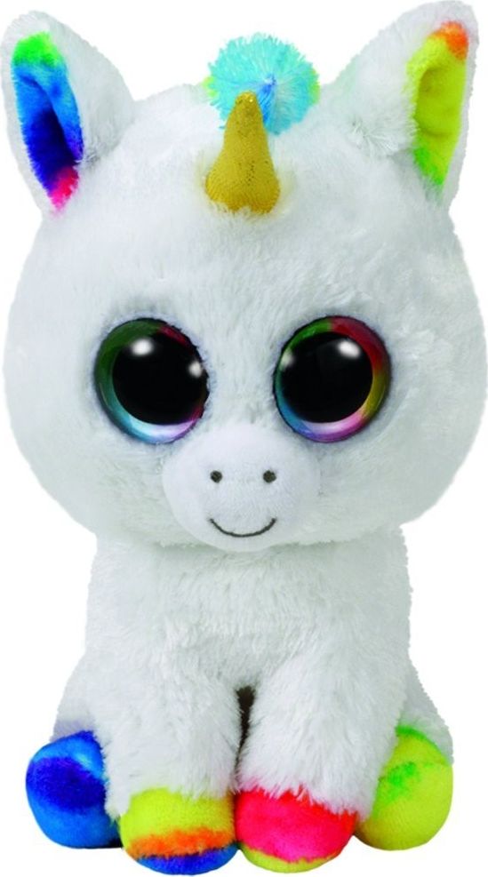 Meteor Maskotka TY Beanie Boos - Biały Jednorożec Pixy 15cm (36852)
