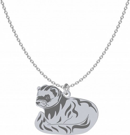 Radziszewska Jewellery Srebrny Naszyjnik z FRETKĄ DEDYKACJA GRATIS