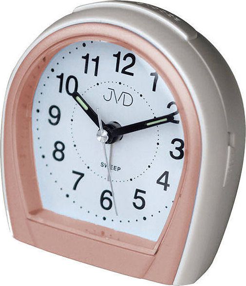 JVD Budzik JVD SRP812.10 z płynącym sekundnikiem uniwersalny