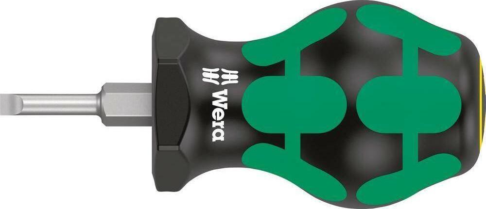 Wera Wkrętak krótki gaźnikowiecdo śrub z rowkiem prostym Wera
