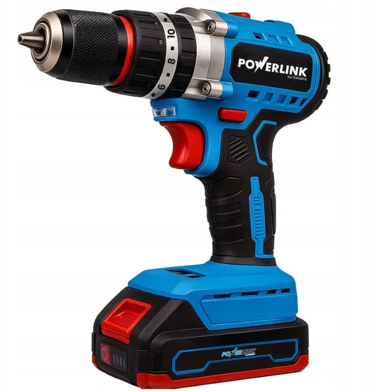 EXTRALINK POWERLINK AKUMULATOROWA WKRETARKA PWL-CD1002C 10MM 20V 2X1,5AH