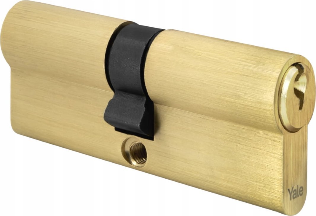 LOB Wkładka do zamka drzwi mosiądz 30/50 mm + 3 klucze