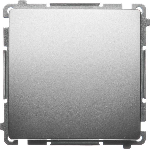 Kontakt-Simon Łącznik jednobiegunowy 16AX 250V zaciski śrubowe satynowy metalizowany (BMW1A.01/12)