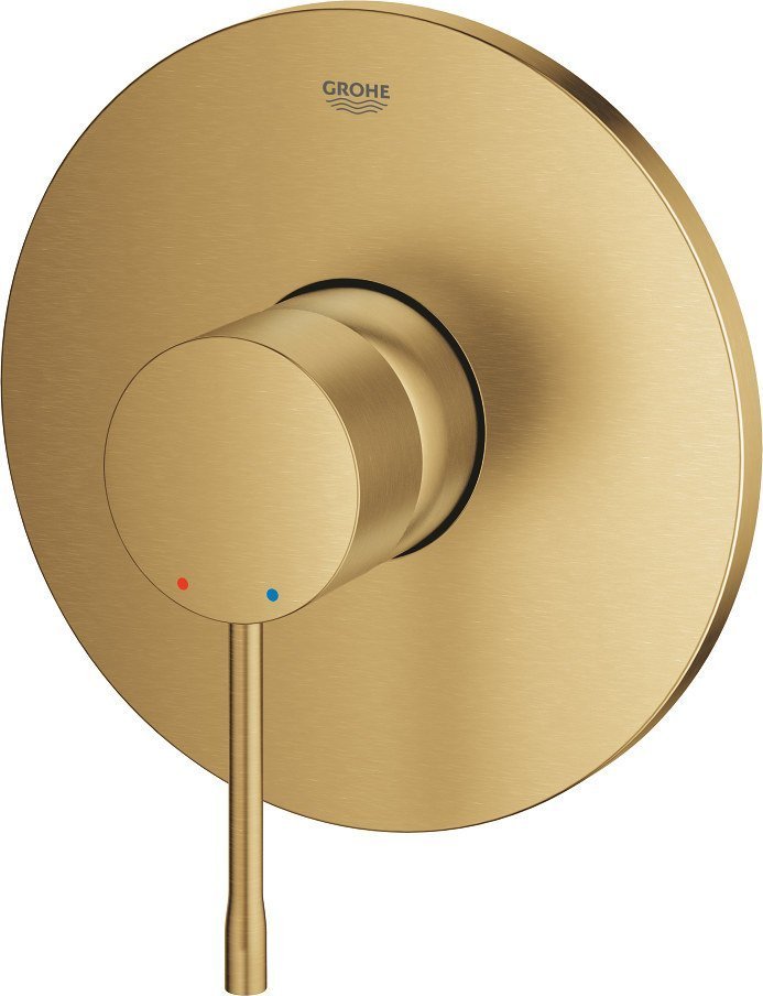 Bateria umywalkowa Grohe Bateria Essence jednouchwytowa do obsługi jednego wyjścia wody, brushed cool sunrise, montaż ścienny podtynkowy, głowica Cera