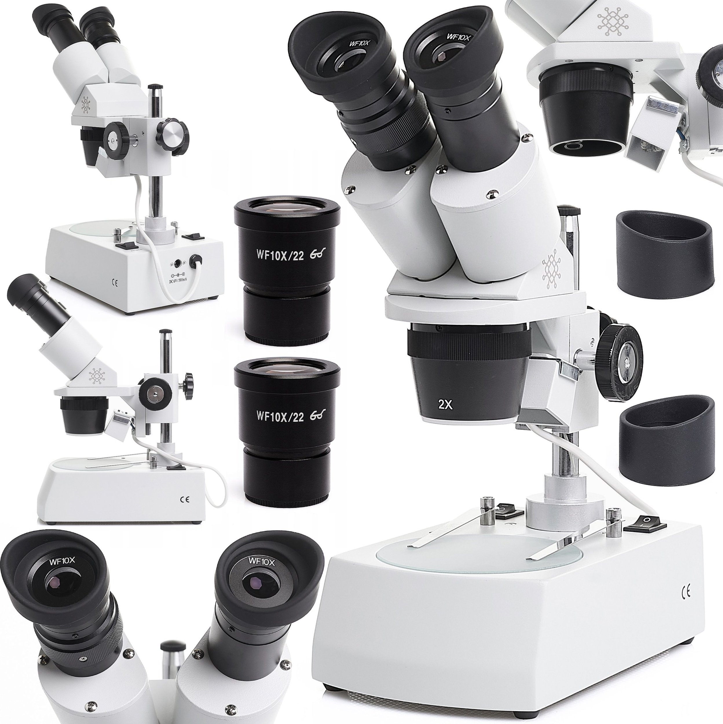 Mikroskop Optyczny Stereoskopowy Techrebal ST-4024-2L dla Elektronika