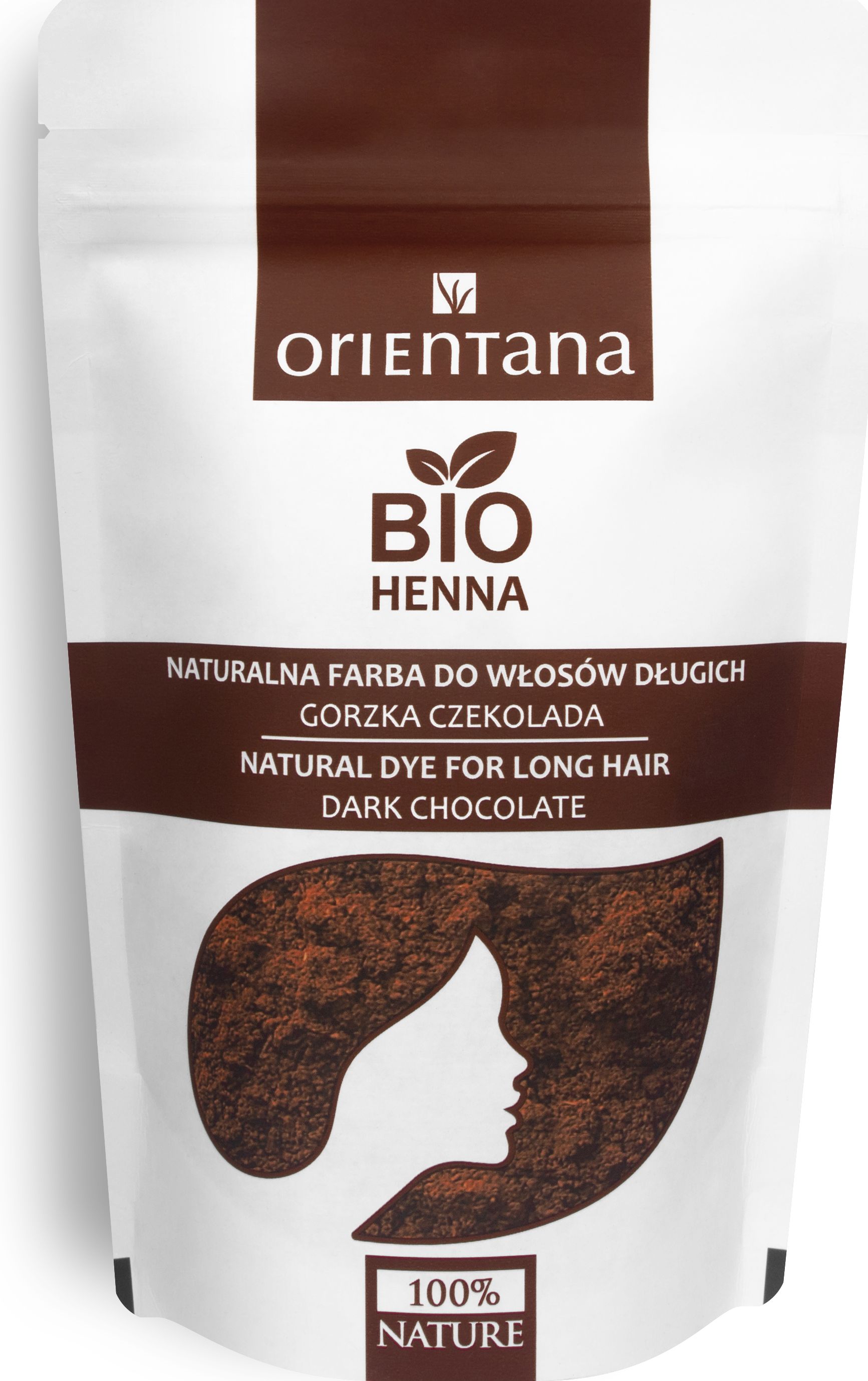 Orientana Bio Henna GORZKA CZEKOLADA 100g