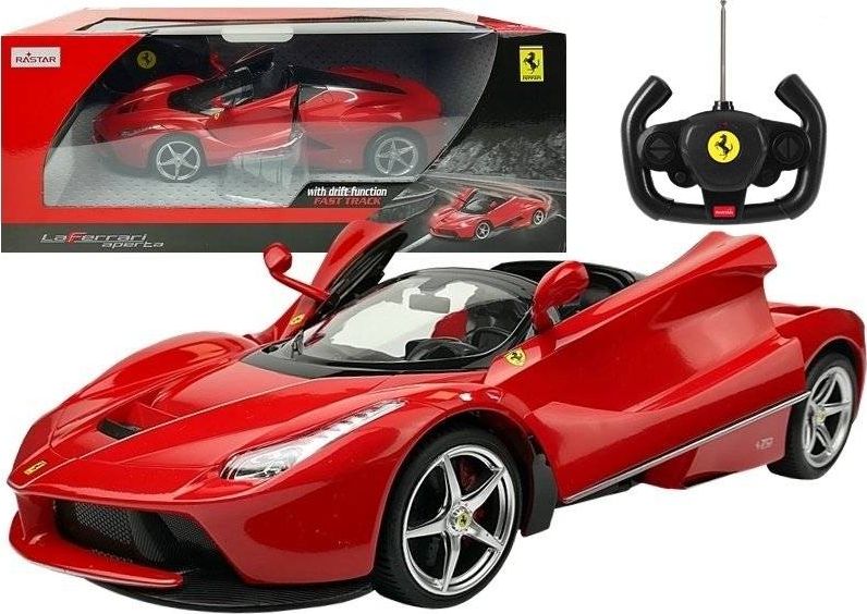 Rastar Auto R/C Ferrari Aperta Rastar 1:14 Czerwone na Pilota