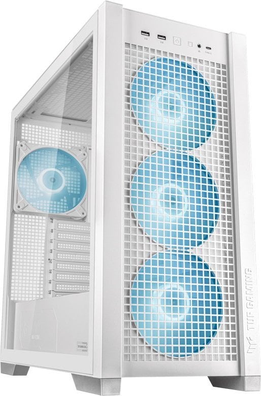 Obudowa Asus TUF Gaming GT302 TG ARGB biała (90DC00I3-B19000)