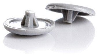 WOOD SCREW LID DM/D24 GRAY 12MM (100) HH