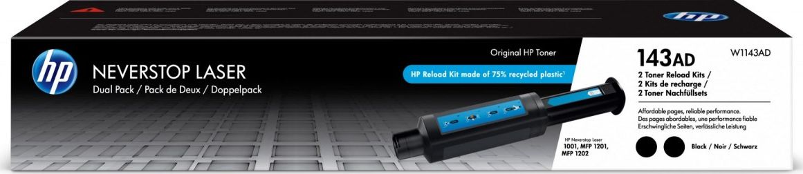 Toner HP 143AD Black Oryginał (W1143AD)