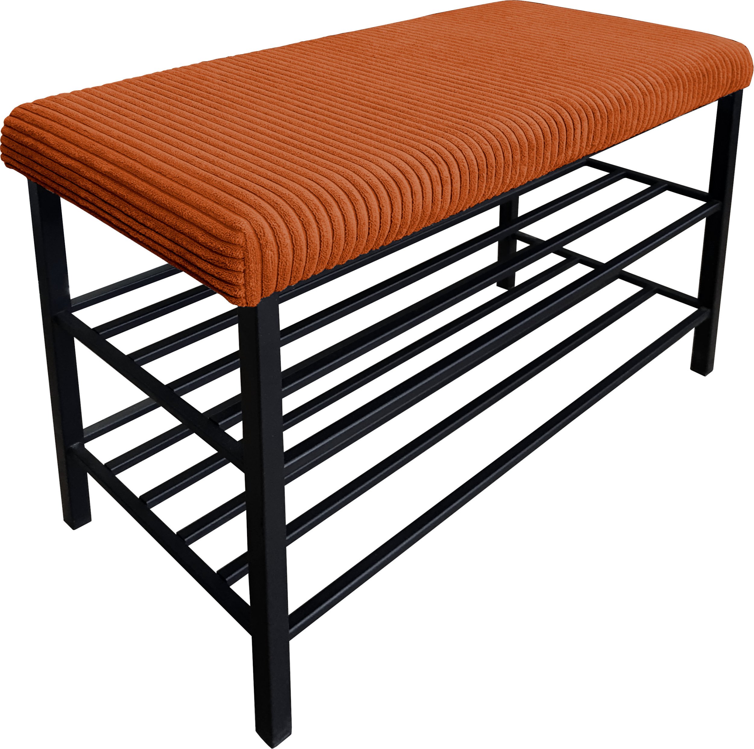 Szafka na buty Regał Półka stelaż czarny POSO 40