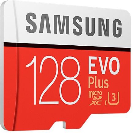 Karta Samsung EVO Plus MicroSDXC 128 GB Class 10 UHS-I/U3 (MB-MC128GA/EU)