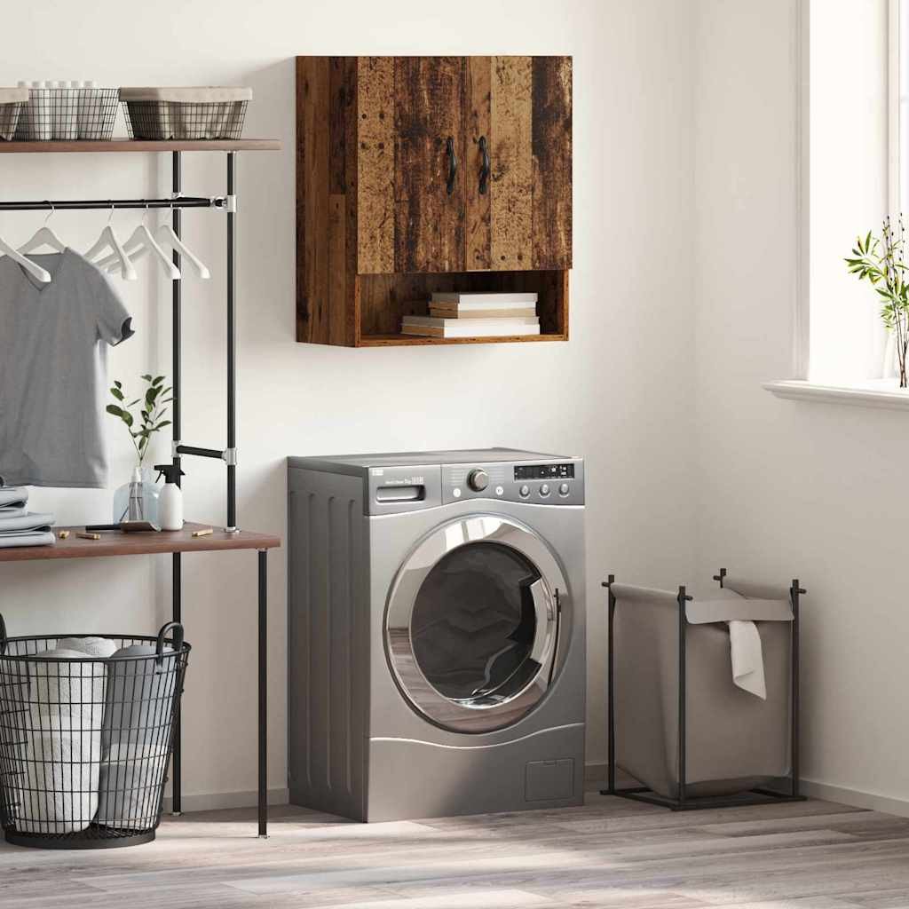 vidaXL Szafka ścienna Stare drewno 60 x 31 x 70 cm