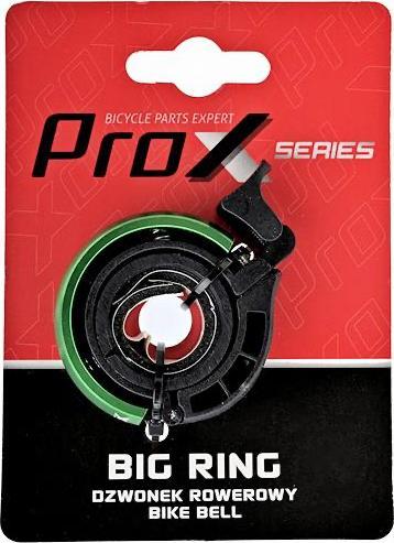 M-Wave Dzwonek rowerowy ring limonka aluminiowy